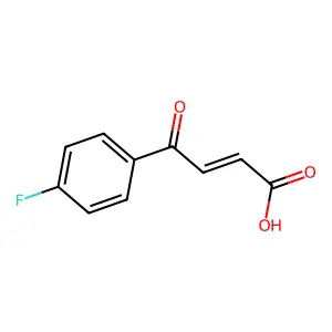 4-(4-Fluoro-phenyl)-4-oxo-but-2-enoic acid structure