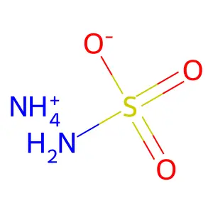 Ammonium sulfamate structure