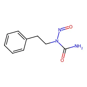 N-Nitroso-2-phenylethylurea structure