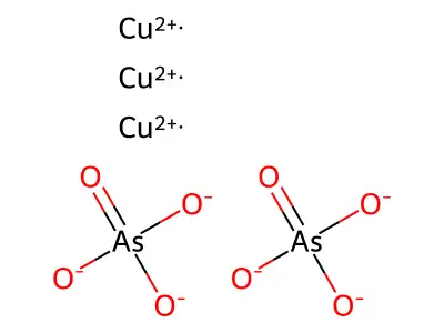 Copper Arsenate structure