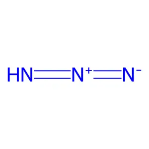 Hydrazoic acid structure
