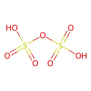 Disulfuric acid structure