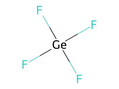 Germanium tetrafluoride structure