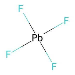 lead(IV) fluoride structure