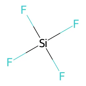 Silicon tetrafluoride structure
