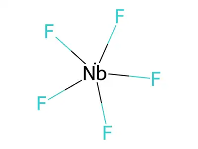 Niobium pentafluoride structure