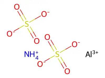 Aluminum;azane;hydrogen sulfate;sulfate structure