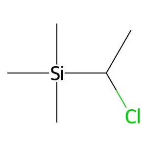 (1-Chloroethyl)trimethylsilane structure