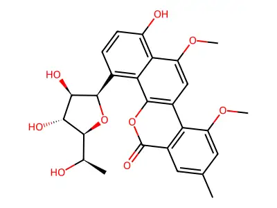 Gilvocarcin M structure