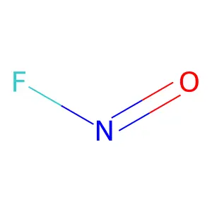 Nitrosyl fluoride structure