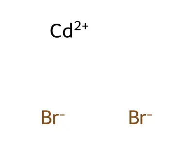 Cadmium bromide (CdBr2) structure