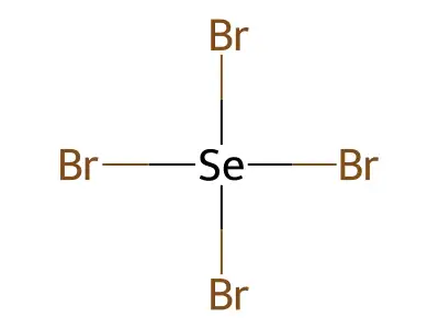 Selenium tetrabromide structure