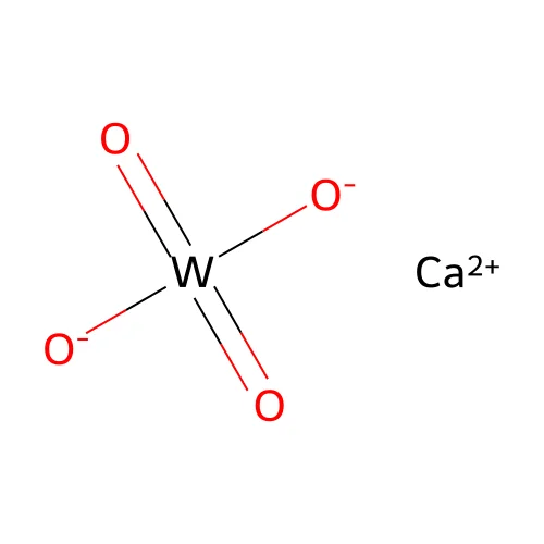 Calcium;dioxido(dioxo)tungsten structure