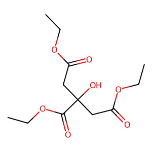 Triethyl Citrate structure