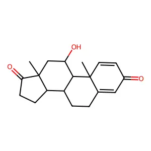 11alpha-Hydroxyandrosta-1,4-diene-3,17-dione structure