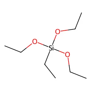Ethyltriethoxysilane structure