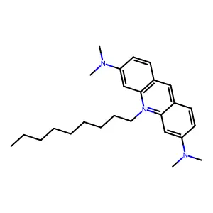 N(10)-Nonylacridine orange structure