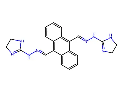 Bisantrene structure