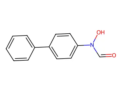 4-Biphenylcarbamic acid structure