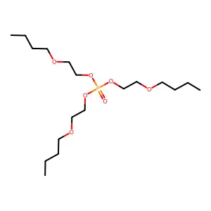 Tris(2-butoxyethyl) phosphate structure