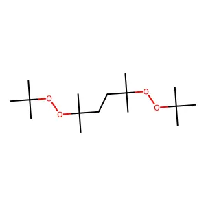 2,5-Dimethyl-2,5-di-(tert-butylperoxy)hexane structure