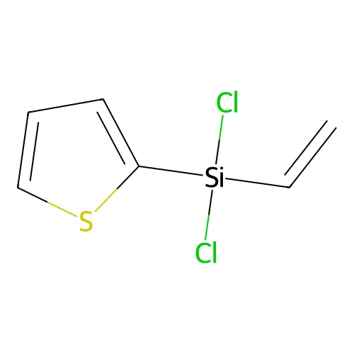 Vinyl(2-thienyl)dichlorosilane structure