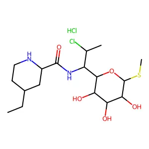 Pirlimycin Hydrochloride structure