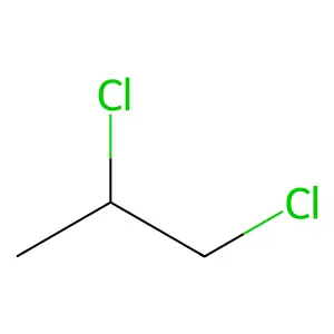 1,2-Dichloropropane structure