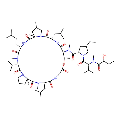 Mycoplanecin A, dihydro- structure