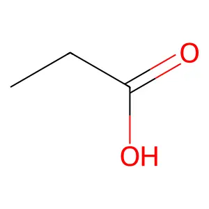 Propionic Acid structure