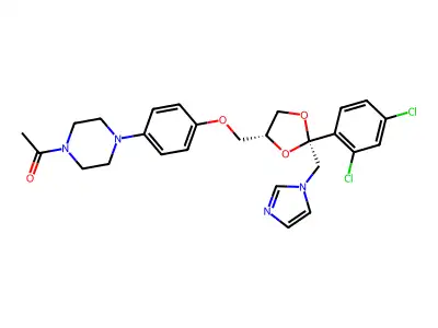 ketoconazole structure