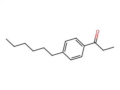 1-(4-Hexylphenyl)propan-1-one structure