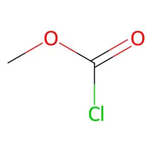 Methyl chloroformate structure