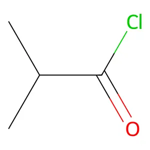 Isobutyryl chloride structure