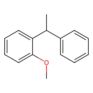 Benzene, methoxy(1-phenylethyl)- structure