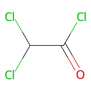 Dichloroacetyl chloride structure