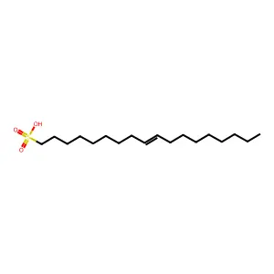 Octadec-9-ene-1-sulfonic acid structure