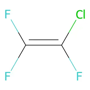 Chlorotrifluoroethylene structure