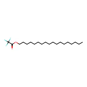 Octadecyl trifluoroacetate structure