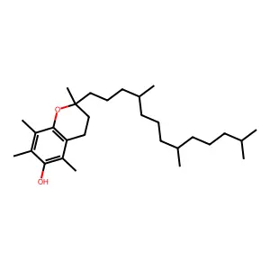 (S,R,S)-alpha-tocopherol structure