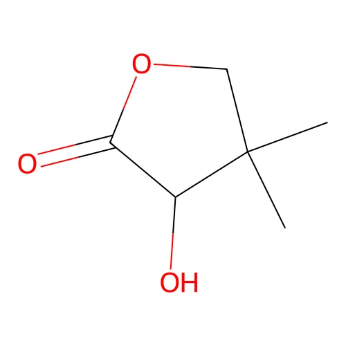 (+-)-Pantolactone structure