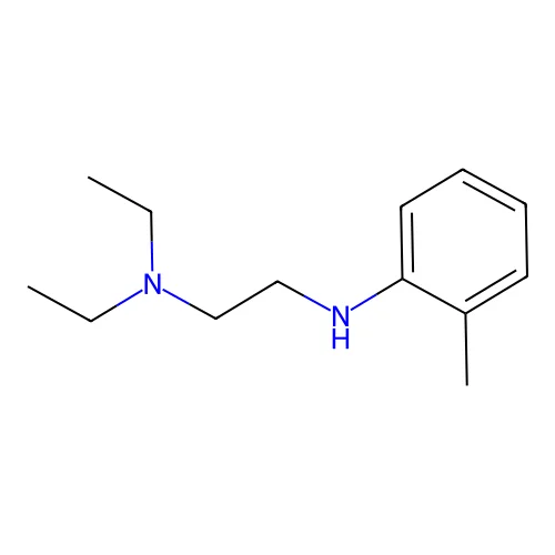 N1,N1-Diethyl-N2-(2-methylphenyl)-1,2-ethanediamine structure