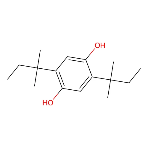 2,5-Di-t-pentylhydroquinone structure