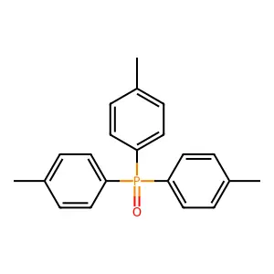 Tris(4-methylphenyl)phosphine oxide structure