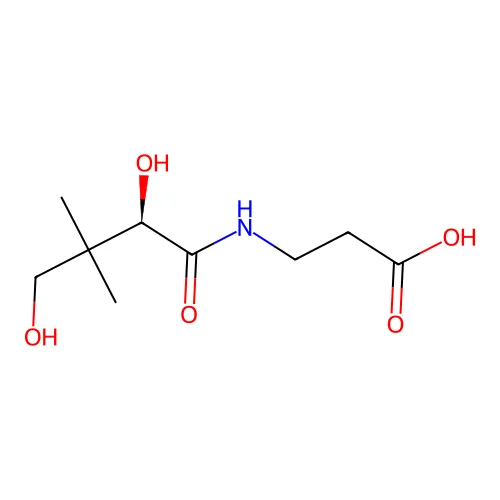 Pantothenic Acid structure