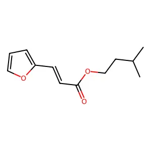 3-Methylbutyl 3-(furan-2-yl)prop-2-enoate structure