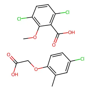 Dicamba-MCPA mixt. structure