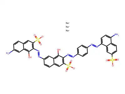 C.I. Direct Black 80 structure