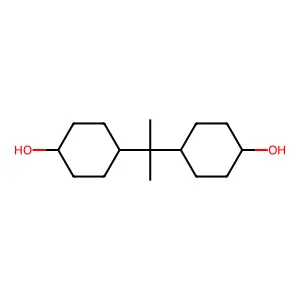 Hydrogenated bisphenol a structure