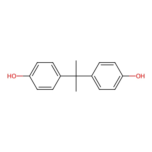 Bisphenol A structure